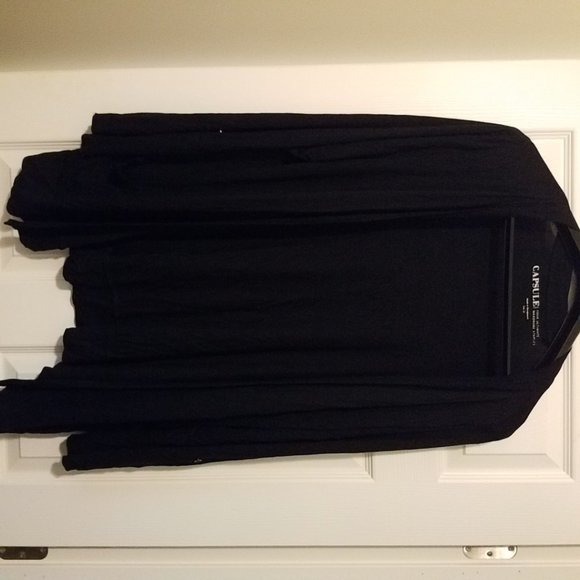 Jersey knit open cardigan - Picture 2 of 3